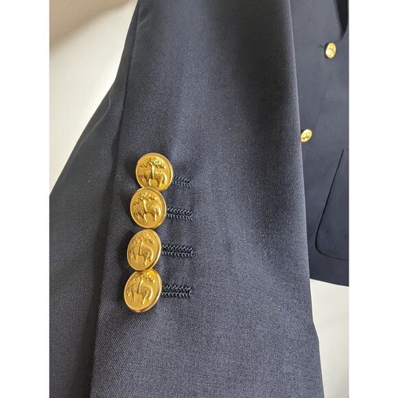 Brooks Brothers Women's Loro Piana Two Button Wool Blazer Jacket - Picture 4 of 8